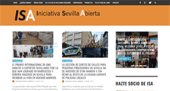 Desktop Screenshot of iniciativasevillaabierta.es